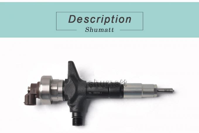 Shumattの偵察の共通の柵の燃料噴射装置ディーゼルCRエンジンのための8-98011605-1